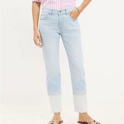 LOFT Girlfriend Jeans
