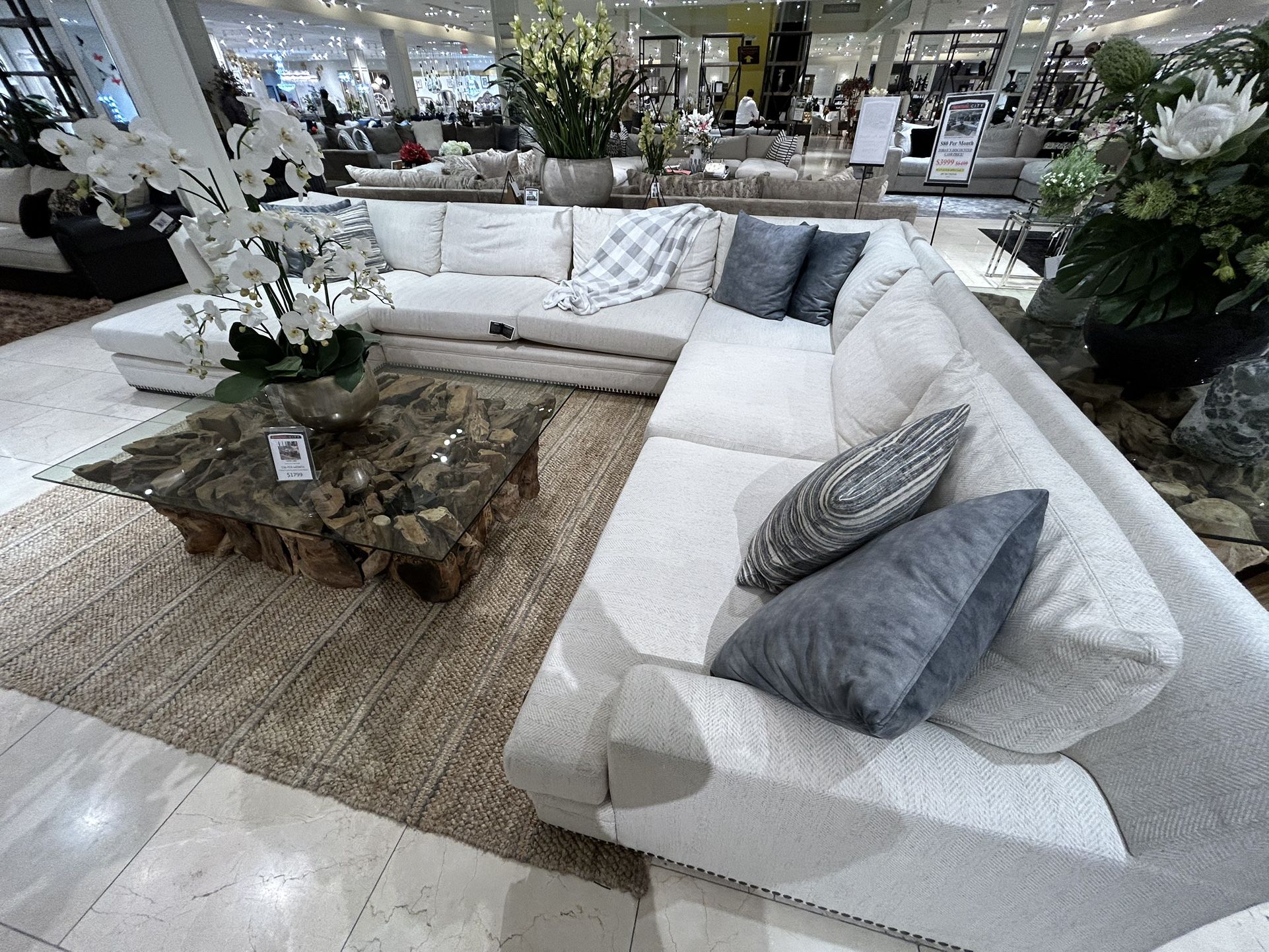 Chaise Sofá Sectional 