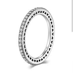 Heart Eternity Band S925 6, 7 & 8