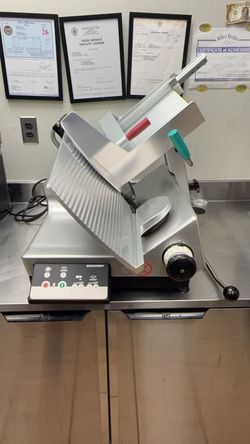 Bizerba commercial meat slicer