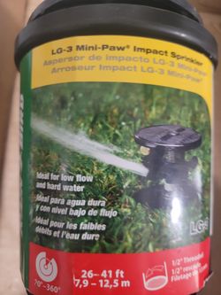 Rain Bird LG-3 mini paw 3" impact sprinkler