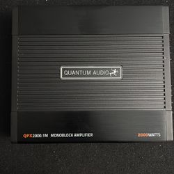 Quantum Audio 2000W AMP
