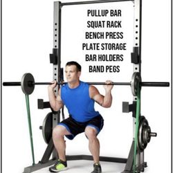 Smith Machine Squat Rack Home Gym Olympic Bench Weights