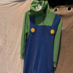 Super Mario Luigi Adult Pajamas Onesies 
