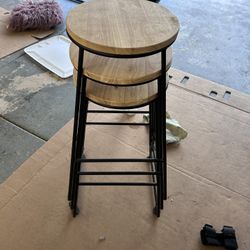 3 Bar Stools 