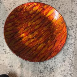 Decorative Glass Plate