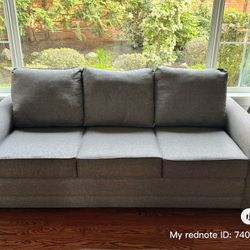 3-Seater Sofa with Pull-Out Queen Bed