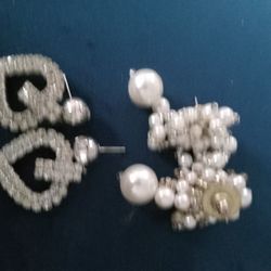 Pierced earrings