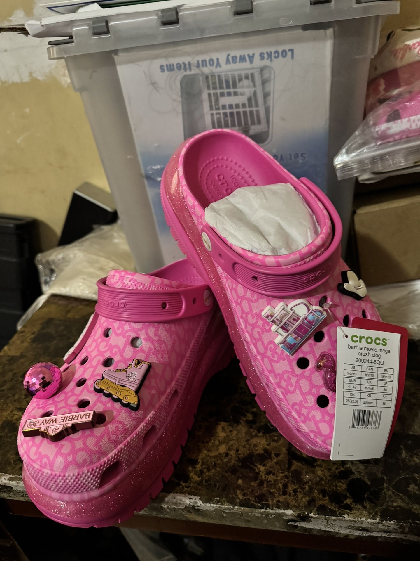 Barbie Limited Edition Crocs (Platforms)