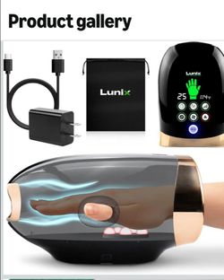 Lunix LX30 Rolling Hand Massager with Kneading & Compression, Heated