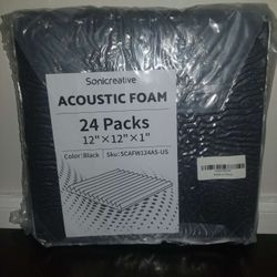 Sonicreative Acoustic Foam 24 Pack
