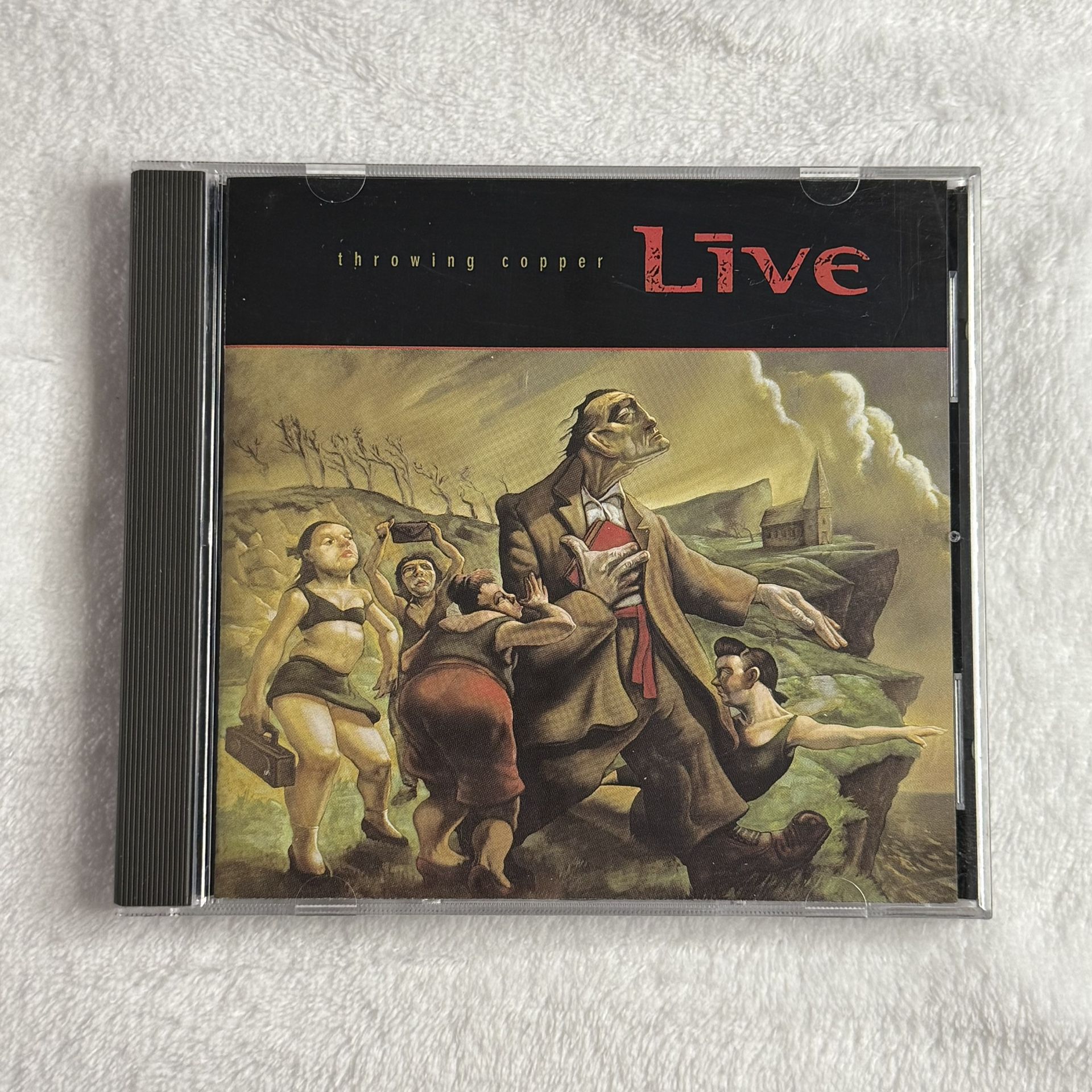 Live – Throwing Copper (1994) CD – Radioactive Records “I Alone,”