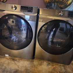 Samsung steam washers and dryer electric 