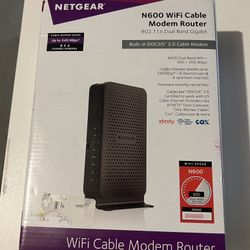Netgear C3700 N600 Wi-Fi Docsis 3.0 Cable Router