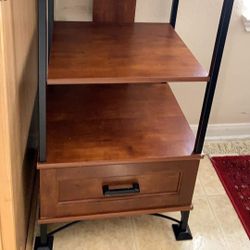 4 Level Brown Shelf/cabinet 