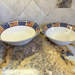 Americana Bowl Set Of 2