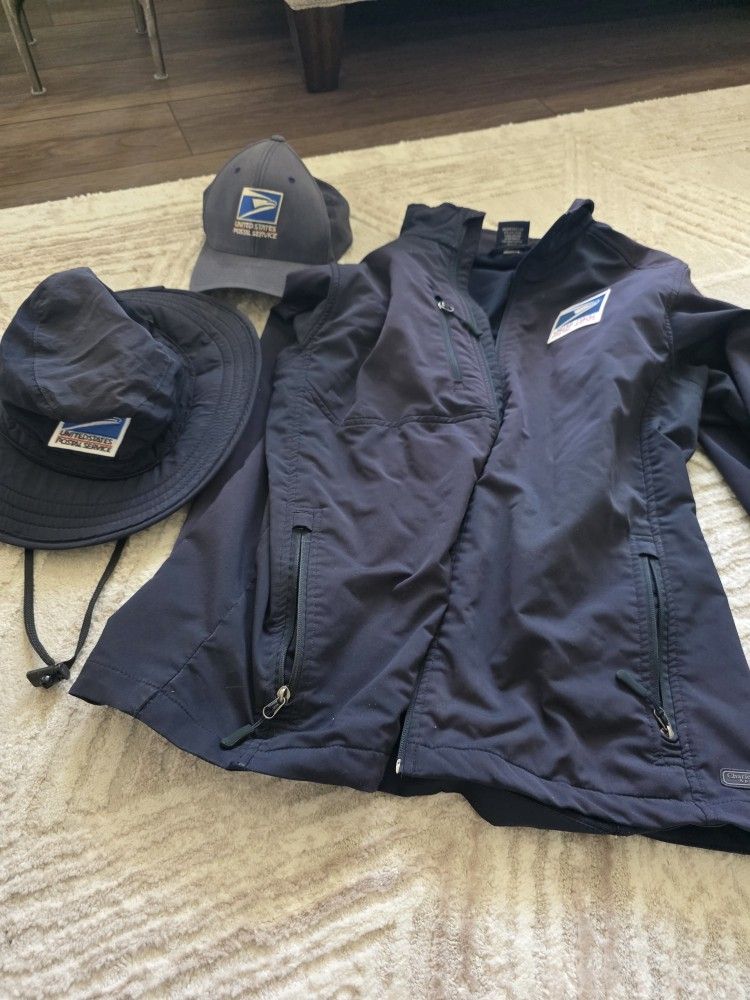 Used Post Office Jacket And Hats