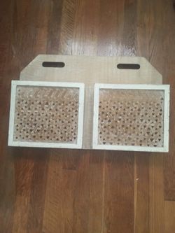 Wooden file organizer