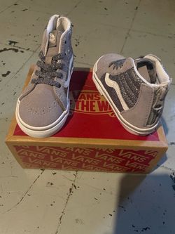 Vans Sk8-Hi Zip Toddler Shoes size 7c 🔥 🔥
