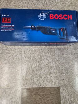 Bosch reciprocating saw