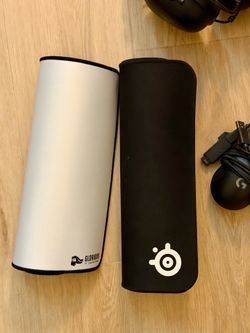 XXL Gaming Mousepad Bundle – SteelSeries + Glorious White