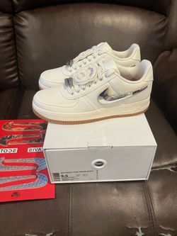 Nike Air Force 1 Low Travis Scott Sail Size 9.5