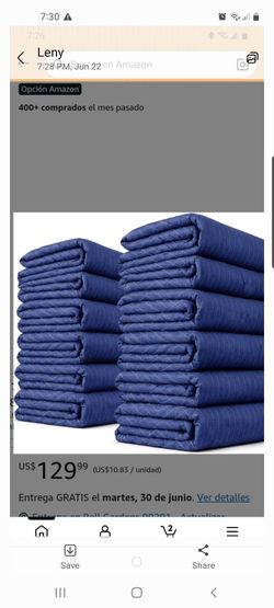 Moving blankets 12 pack brand New