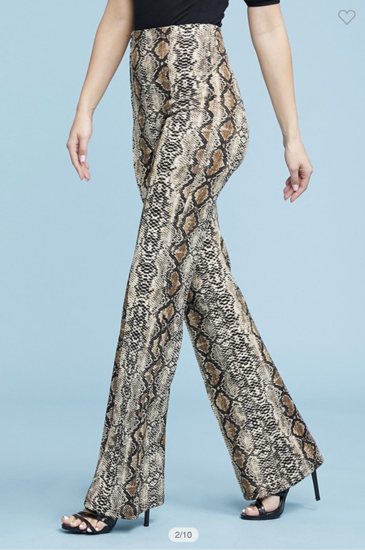 Women’s Pants - New With Tags Snake Print Trousers Size Large