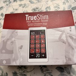 TrueStim Premium Stimulation System, a TENS/EMS pain-relief and muscle-stimulation device.