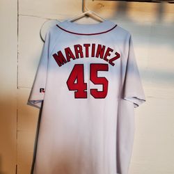RED SOX PEDRO MARTINEZ JERSEY SIZE XXL