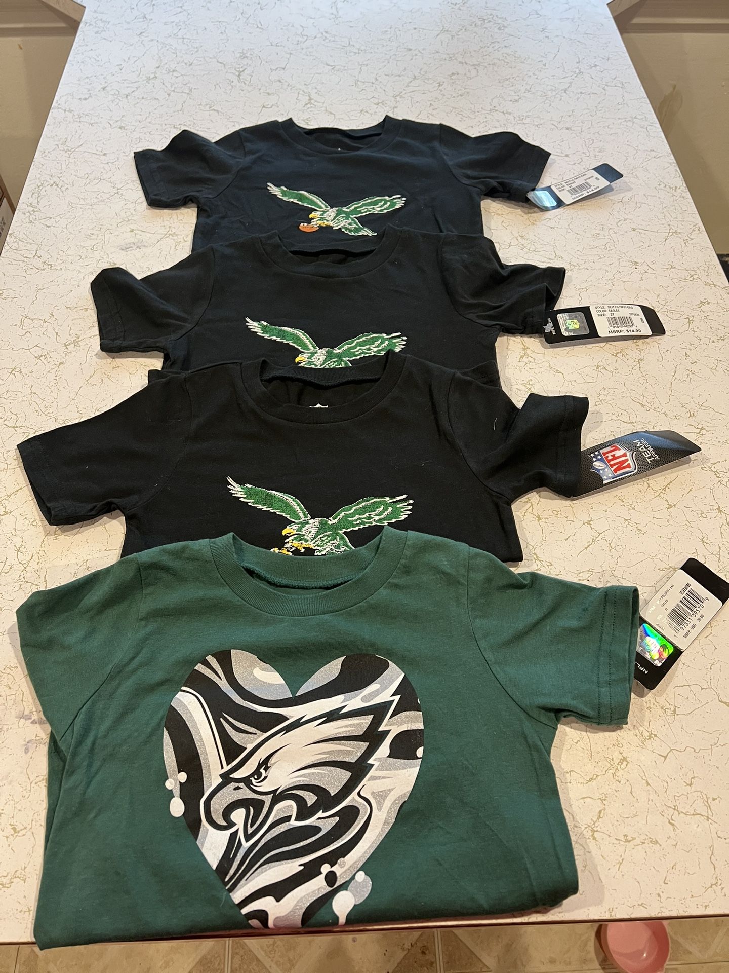 2T Eagles Shirts With Tags