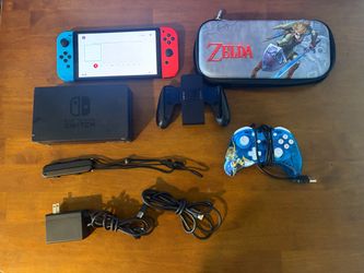 Nintendo Switch OLED Console with Dock and Accessories
