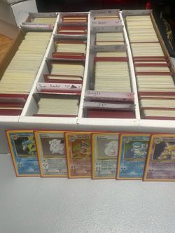 Vintage Pokémon Cards collection ‘99-‘02
