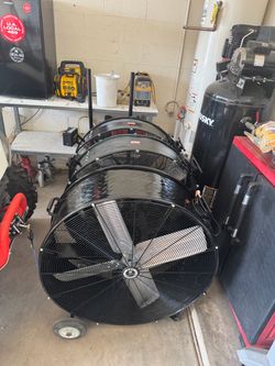 36” fans