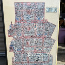 Walt Disney "SOUTHSIDE" Print