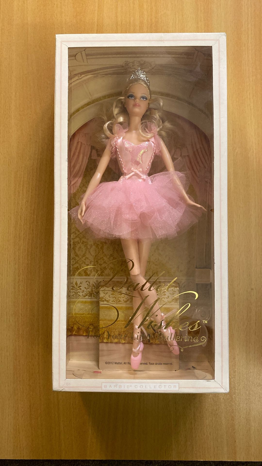 Vintage Barbie Doll 2012 Mattel Ballerina Collection X8276