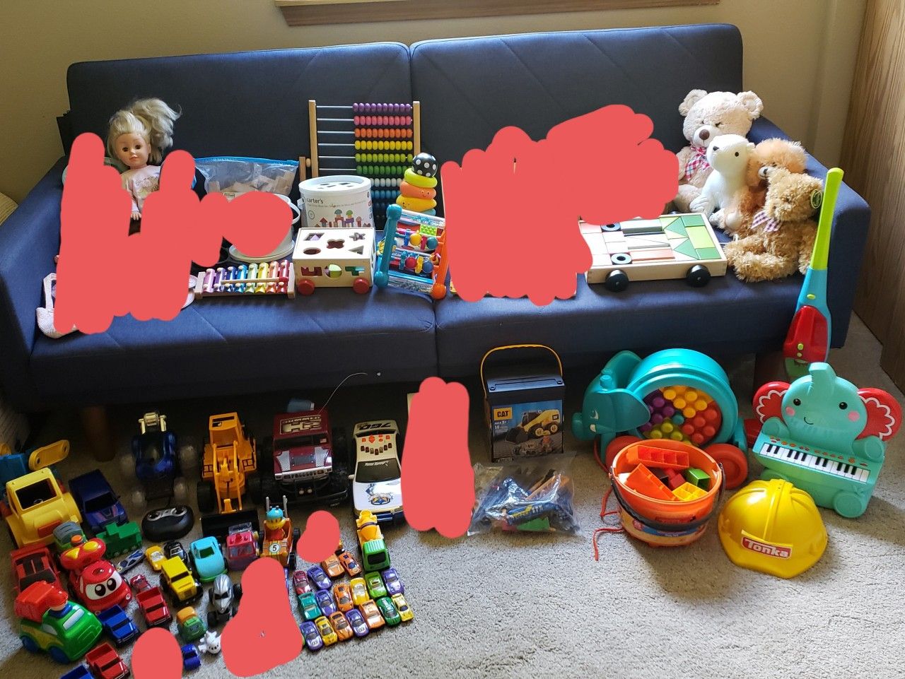 Huge lot of toys