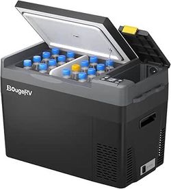 12 Volt Refrigerator, CRPRO 30 Quart 12V Car Fridge, Portable Freezer (-8℉~50℉)