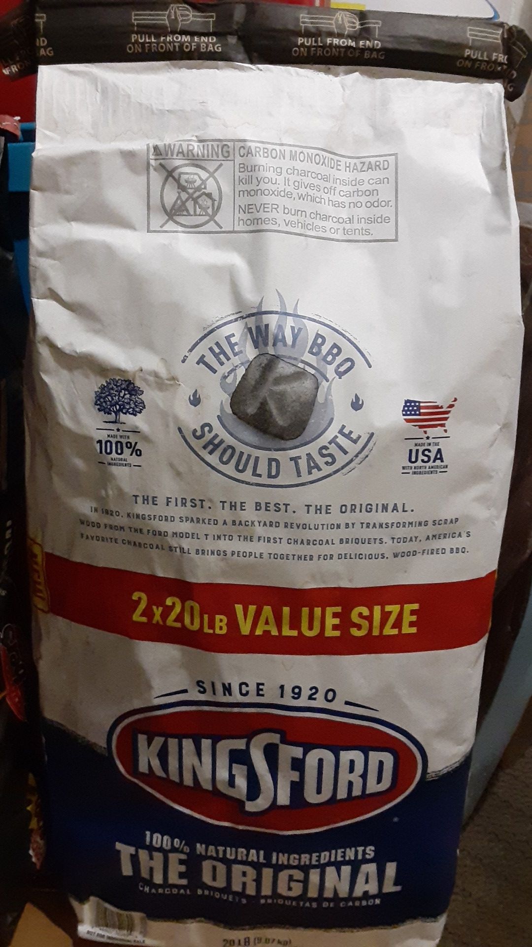 Charcoal briquets