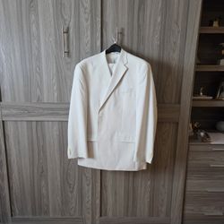 Sean John White Stripes Suit
