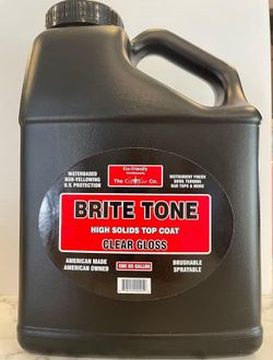Brite Tone Crystalac Epoxy - 1 Gallon