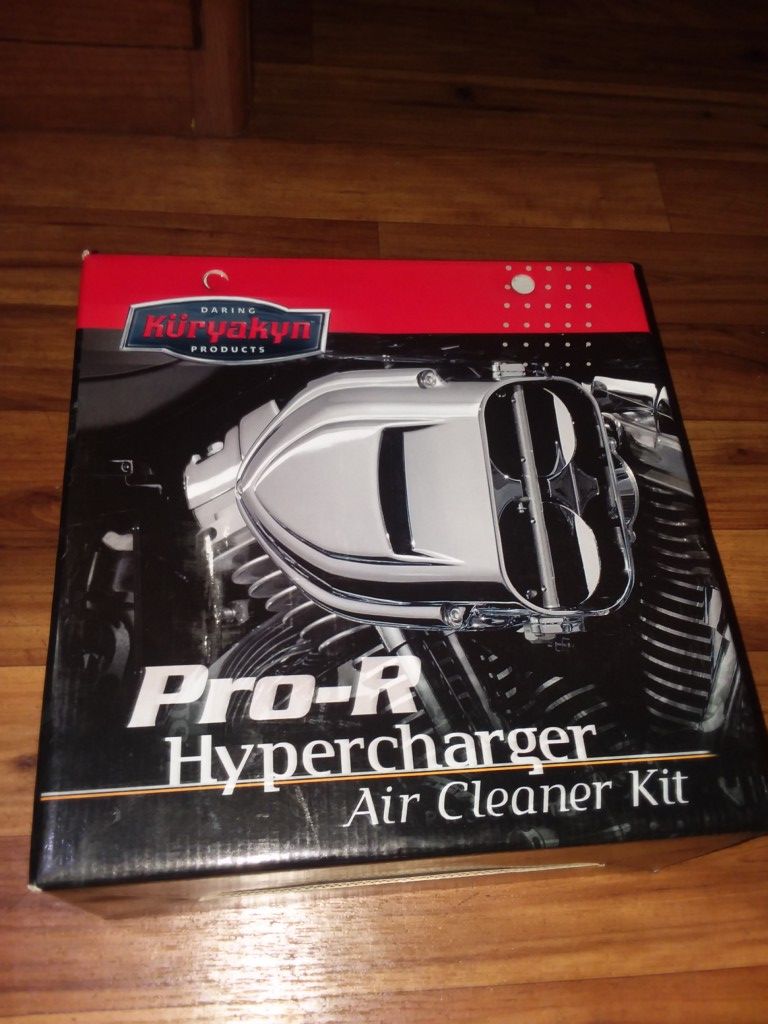 Kuryakyn Pro R hypercharger air cleaner kit