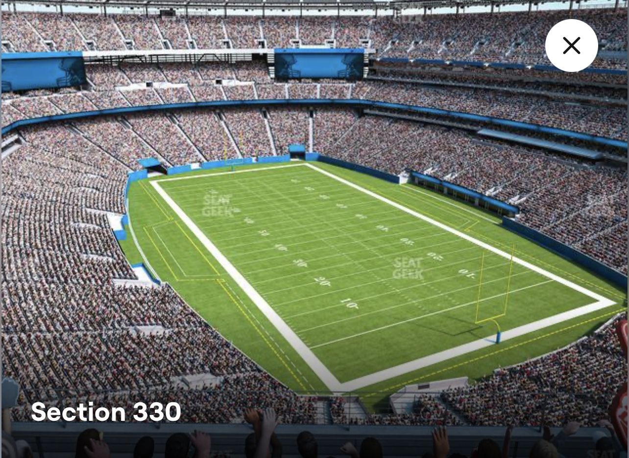 New York Giants Vs Indianapolis Colts 01/01/23 At MetLife Stadium