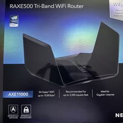 Nighthawk RAXE500 WiFi 6E Router , 7mo New 