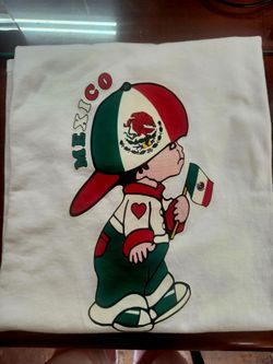 México fans t-shirt XL