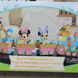 Disney Spring Musical Light Up Train(4PC)