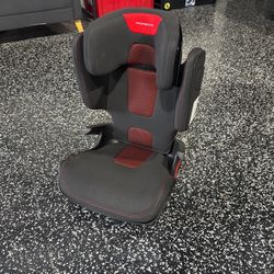 Porsche Kid’s Booster Car Seat – Black/Red Sport Design