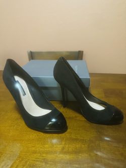 Heels Suede Black By Halston