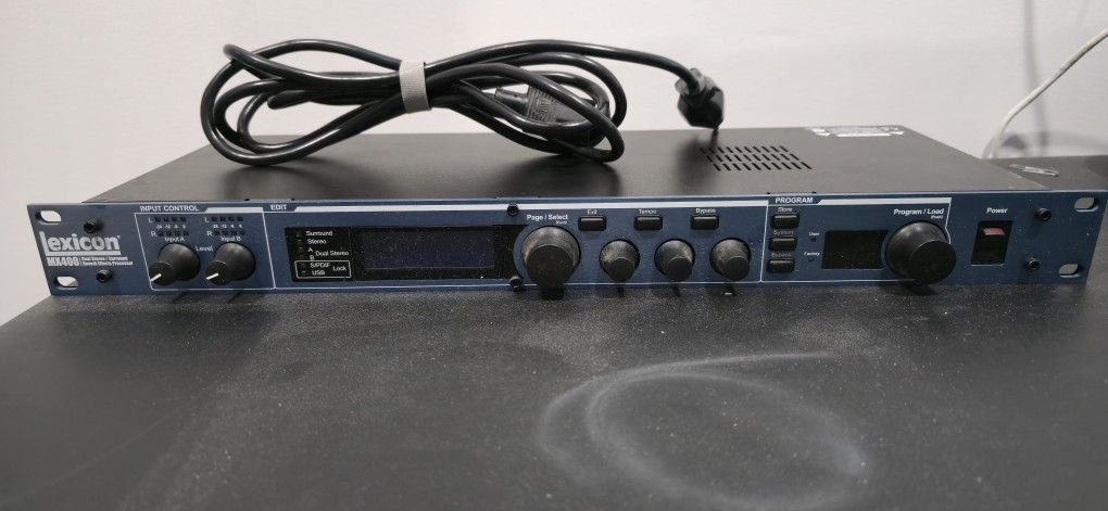 Lexicon MX400 Dual Stereo/Surround Reverb Processor