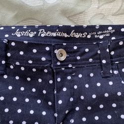 Justice Girls Jeans Size 16 1/2 